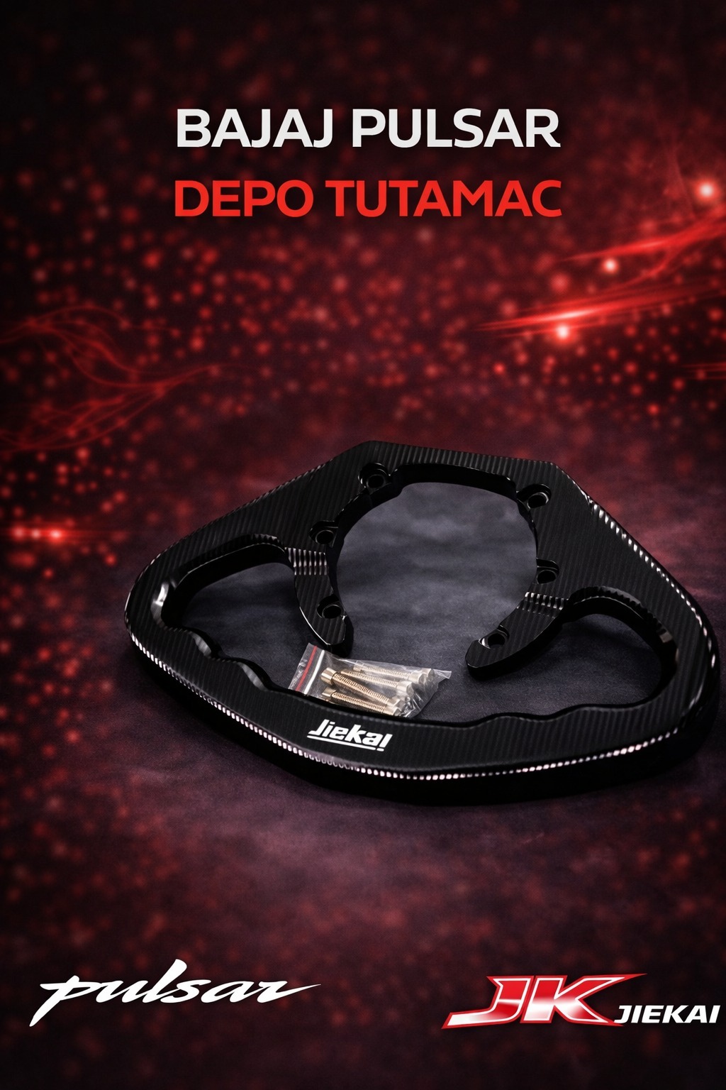 DP-301 BAJAJ PULSAR DEPO TUTAMAC *SİYAH*
