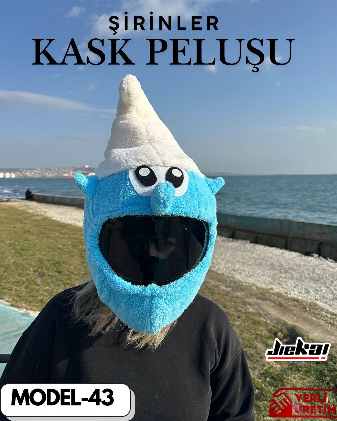 MODEL-43 KASK PELUŞU TEK EBAT ŞİRİNLER
